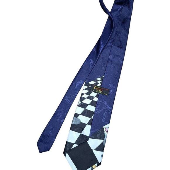 Vintage McDonald's Collection Men Accessories, 90's Burger & Fries Neck Tie RARE - Picture 5 of 5